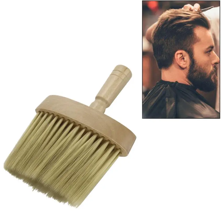 

Hair Care Comb New Salon Stylist Barber Neck Face Duster Soft Brush Hairdressing Hair Cutting Drop Shipping
