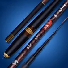 1 шт./лот 2,7/3,6/4,5/5,4/6,3/7,2 М ультра светильник поток/Река Озеро/пруд удочка углеродного ручной штанги