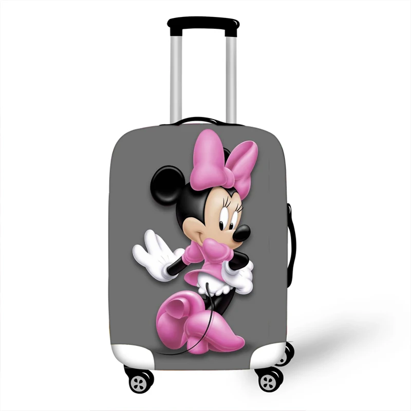 Luggage Protective Cover Case For Elastic 18-32 Inch Suitcase Protective Cover Cases Covers Xl Travel Accessories Mickey Minnie - Цвет: H