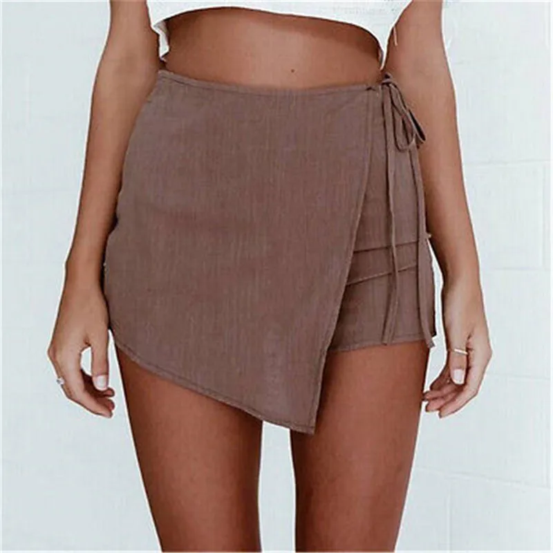 

Sexy Hot Shorts Skirts Summer Casual Shorts Beach High Waist Short Fashion Lady's Women