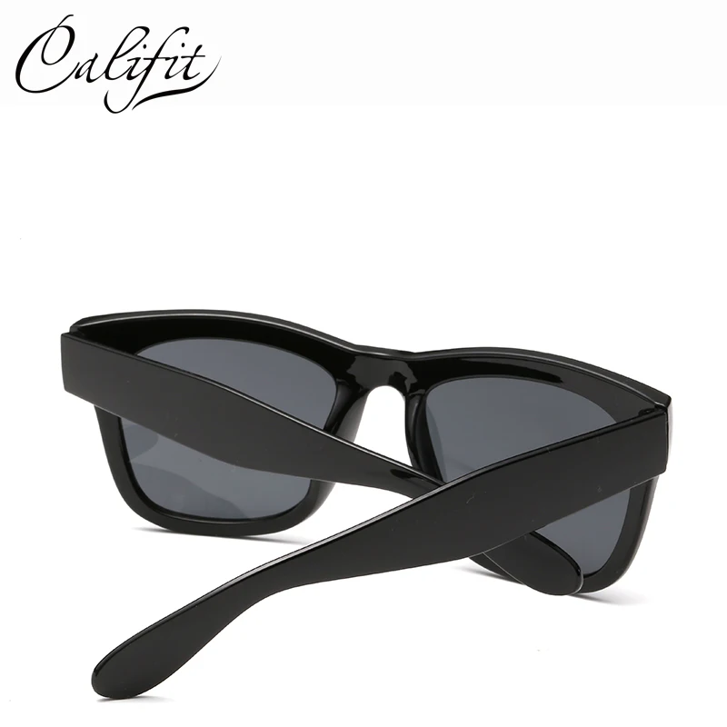 CALIFIT стекло Новые поляризованные солнцезащитные очки мужские UV400 классические