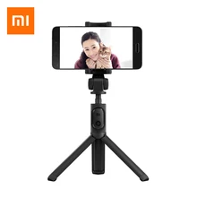 2017 Xiaomi Foldable Tripod Selfie Stick Bluetooth Selfiestick With Wireless Shutter Selfie Stick For iPhone Android Xiaomi
