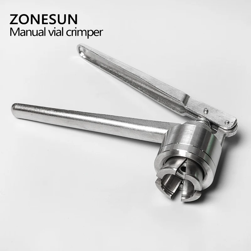 ZONESUN ручные Обжимные Щипцы Для Ампул 13 мм/20 мм пластиковые откидные крышки ручная