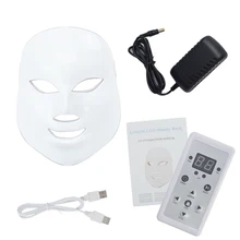 Licheng 7 цветов светодиодный маска для лица Омоложение кожи против морщин, акне фотонная терапия салонные инструменты ремонт кожи аллергии дропшиппинг