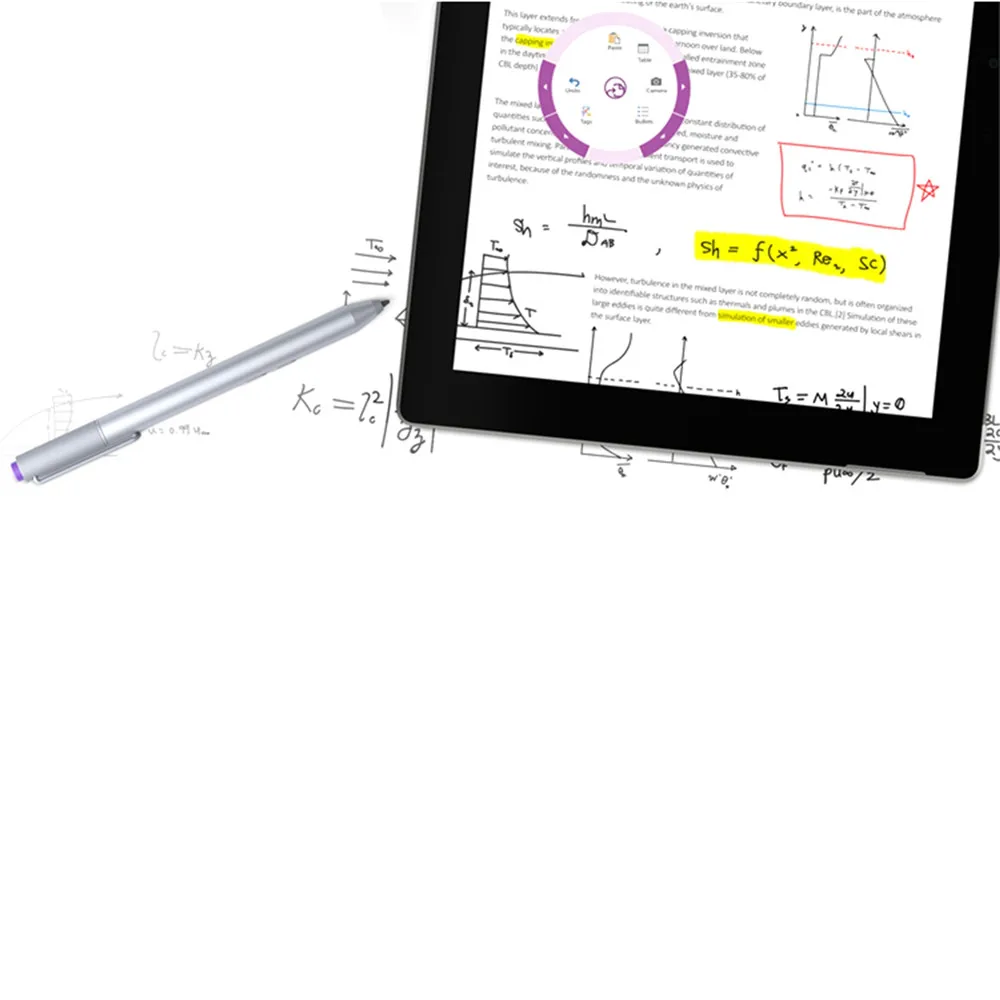 Ручка-стилус для Microsoft Surface 3 Pro 3/4/5/6 Surface Book/ноутбука/Студия/Go Bluetooth Экран сенсорный емкостный сенсорный экран карандаш планшетный ПК и аксессуары