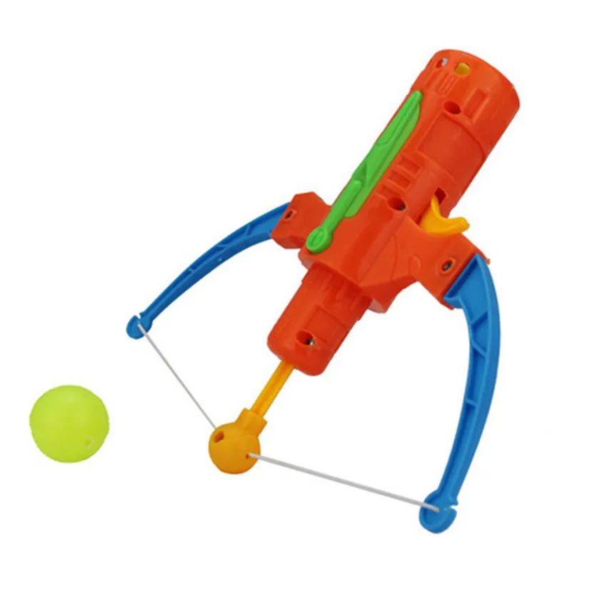 Arrow Table Tennis Gun Bow Archery Plastic Ball Flying Disk Shooting Toy Outdoor Sports Children Gift Slingshot Hunting Boy Toy