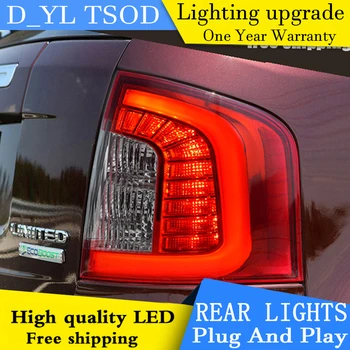 

Car Styling for Ford Edge Taillight assembly 2012-2014 Edge Limited LED Tail Light LED Rear Lamp DRL+Brake 4pcs.