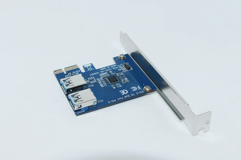 Карта расширения PCIE PCI на 2 порта USB 3 0 адаптер контроллера концентратора