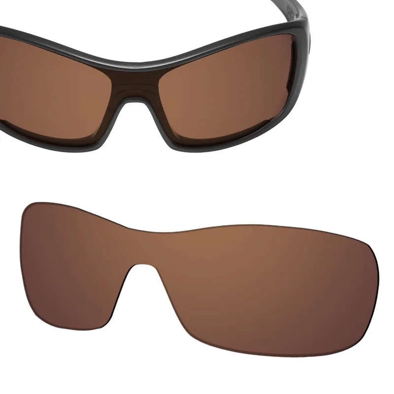 

SmartVLT Replacement Lenses Polarized for Oakley Antix Sunglasses - Earth Brown