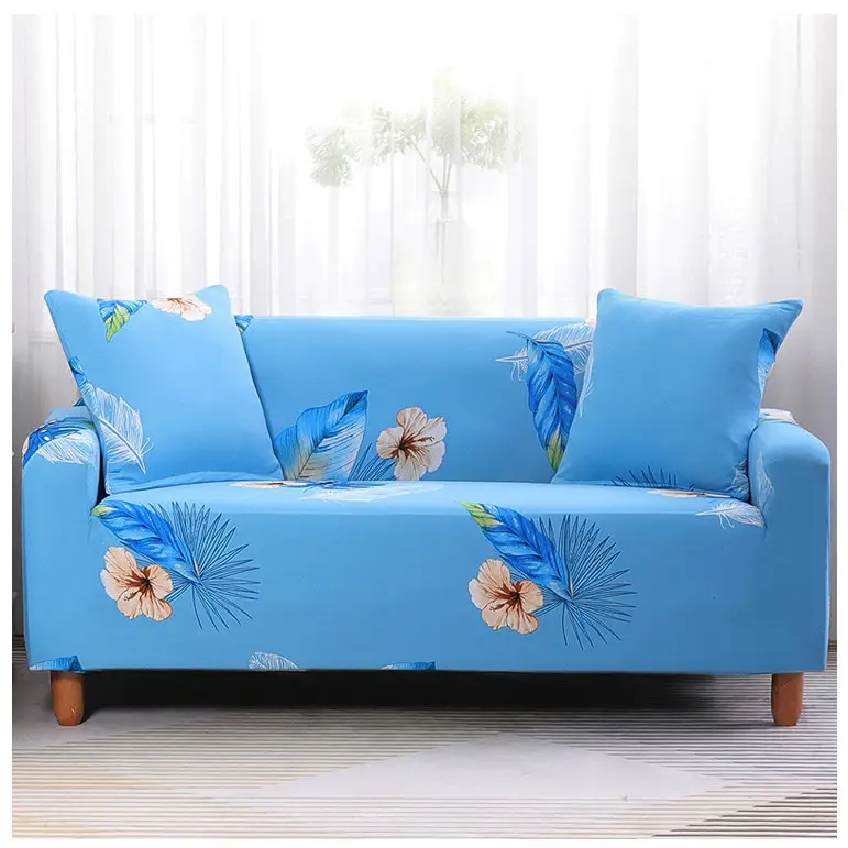 Фламинго печати стрейч эластичный чехол на диван Хлопковое полотенце на диван Нескользящие чехлы для диванов для гостиной - Цвет: style1