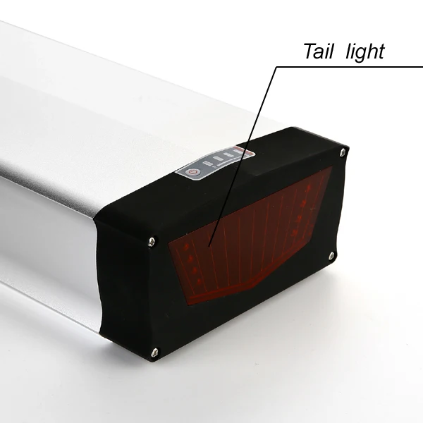 Clearance 24v lithium ion battery pack for ebike 24V 25AH back carrier battery with USB charge port and charger 12