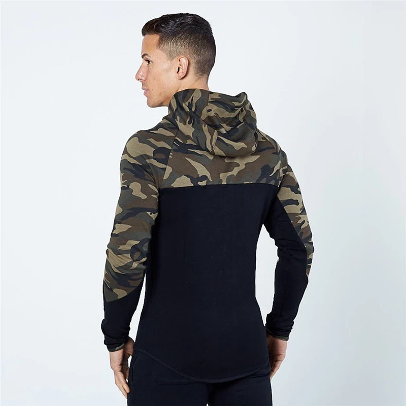 Casual Hip hop Hoodies jacket men-6