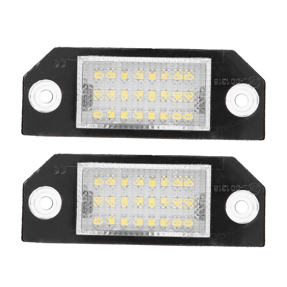2pcs 12V 1 44W 24 LED Beads License Plate LED Light font b Lamp b font