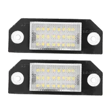 2pcs 12V 1 44W 24 LED Beads License Plate LED Light font b Lamp b font