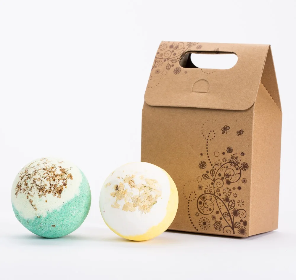 2X120g bath bombs luxury bath experience aromatic scents moisturizing ingredients handmade gift sets 1 2X120g bath bombs luxury bath experience aromatic scents moisturizing ingredients handmade gift sets 2
