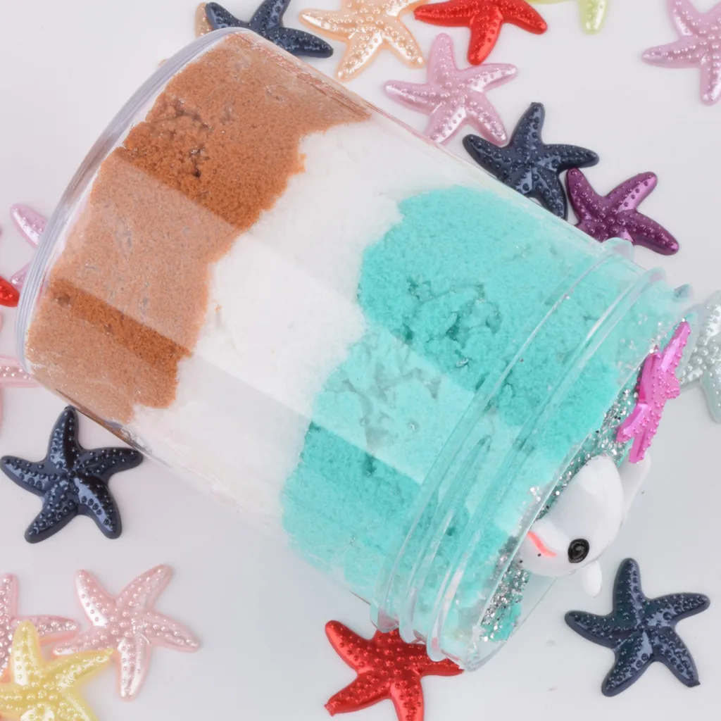 

120ML Dolphin Slime Toys Mud Mixing Cloud Fluffy Cloud Slime Putty Scented Stress Relief Sludge Toy Kids Adults 5.13