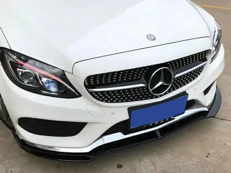 Для BENZ W117 Задний Спойлер ABS задний переднего бампера Диффузор защитные бамперы для W117 CLA тела набор бампер задний спойлер