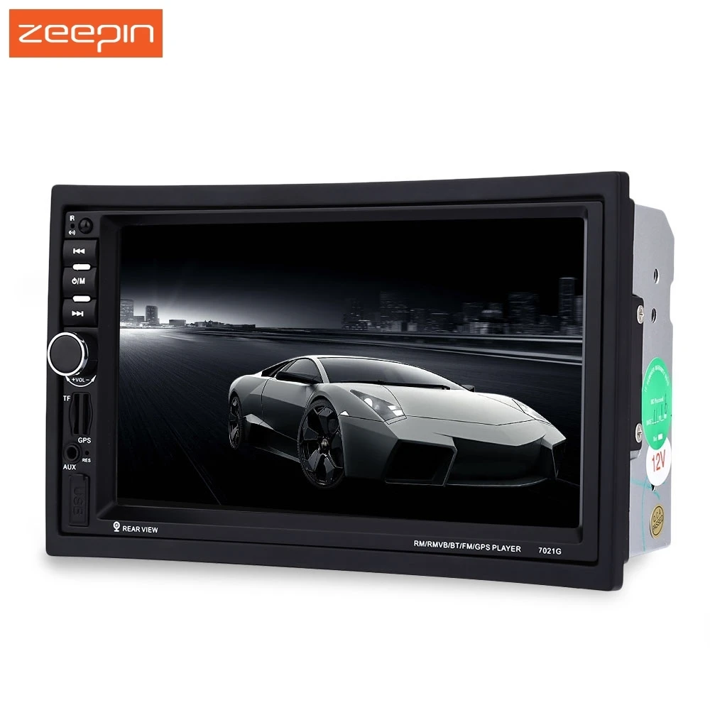 7 дюймов 2 Din автомагнитола Wince система автозвука стерео Авто Аудио Bluetooth 1080P FM