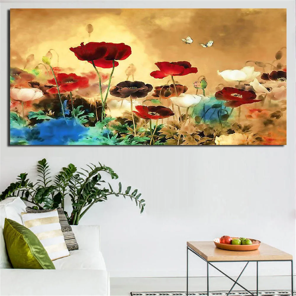 flower canvas wall art picture (3)