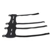 Mayitr negro 4 correas ajustables arquería ARM Guard tiro arco cadena brazo protector Gear para la caza entrenamiento protección ► Foto 3/6
