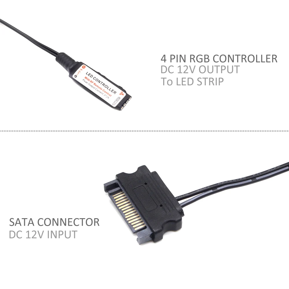 SATA RGB LED Controller 12V