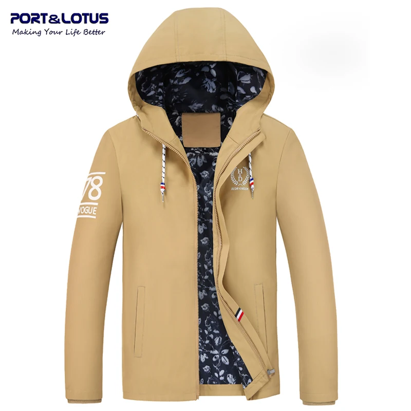 Aliexpress.com : Buy Port&Lotus Men Hooded Jacket Brand