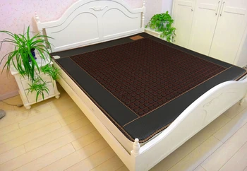 

2019 new natural jade thermal heated mat heating germanium mattress germanium health mattress 1.2*1.9M