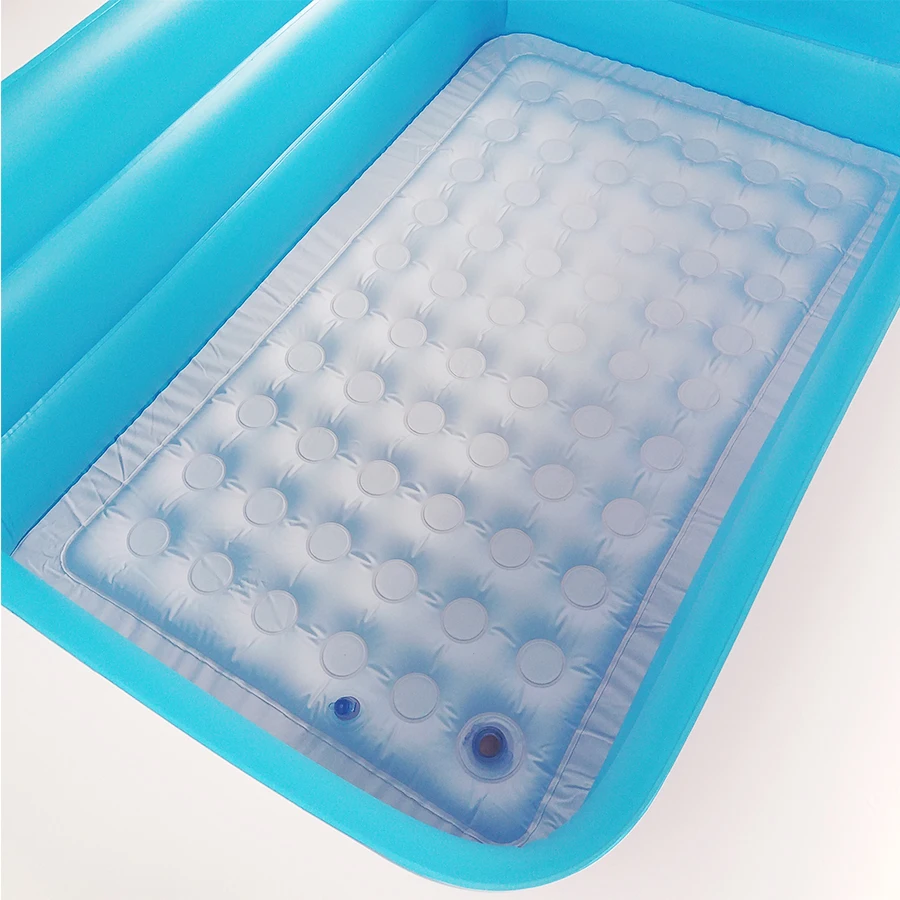 Plástica da Piscina das Crianças da Parte Inflável da Isolação da Banheira da Piscina do Jogo das Crianças Piscina Inflável Retangular Inferior 27 Mamãe e Bebê