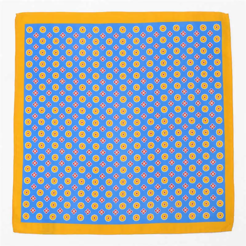 Новое поступление натуральный шелк ручной работы Карманный платок Премиум квадратный носовой платок с подарочной коробкой - Цвет: M10