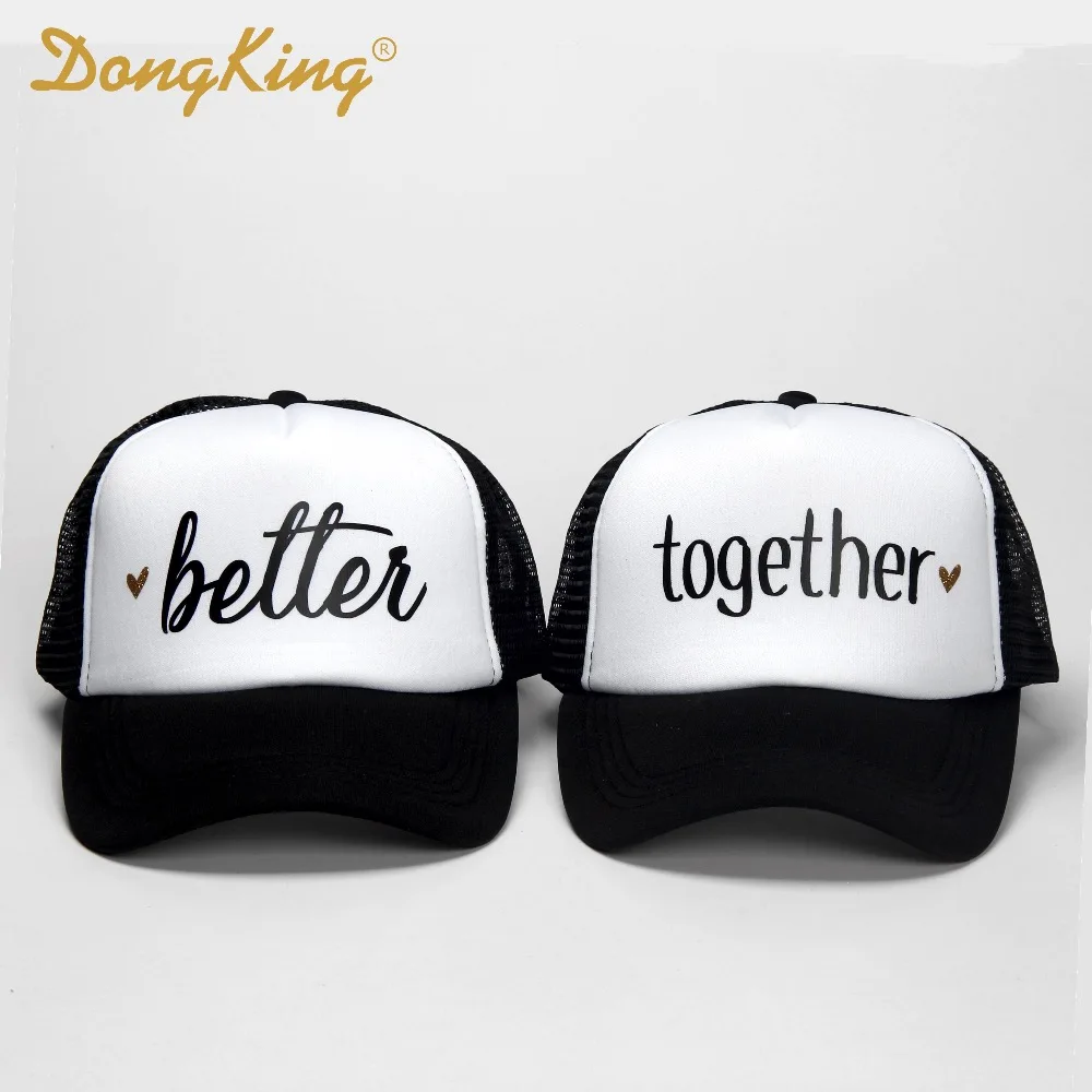 Модная кепка тракер DongKing с надписью Better Together высококачественные кепки принтом