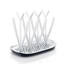 Домашний офисный Настольный стеллаж для сушки детских бутылочек, полка для слива, держатель для стаканчиков, съемная полка для 8 бутылок+ аксессуары