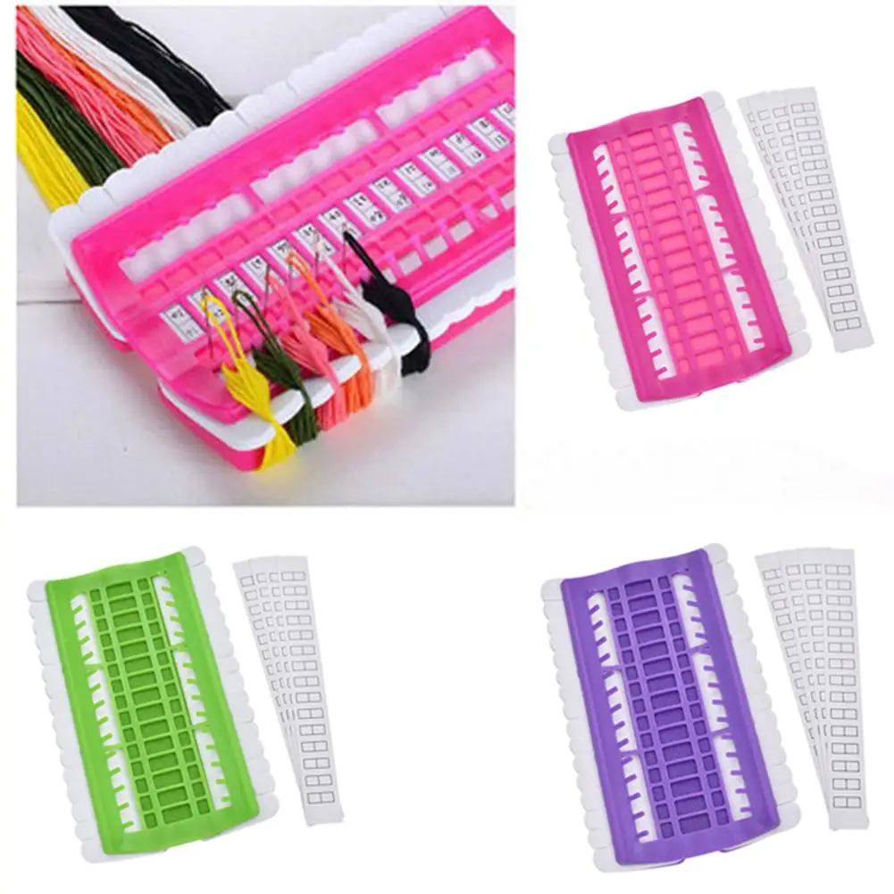 

30 Positions DIY Embroidery Cross Stitch Row Line Tool Set Sewing Needles Holder