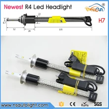 R4 Car LED Headlight Kit H1 H3 H7 H8 H9 H11 9005 H10 HB3 9006 HB4 9012 HIR2 880 881 D1S D2S D3S D4S Auto Bulb Lamp