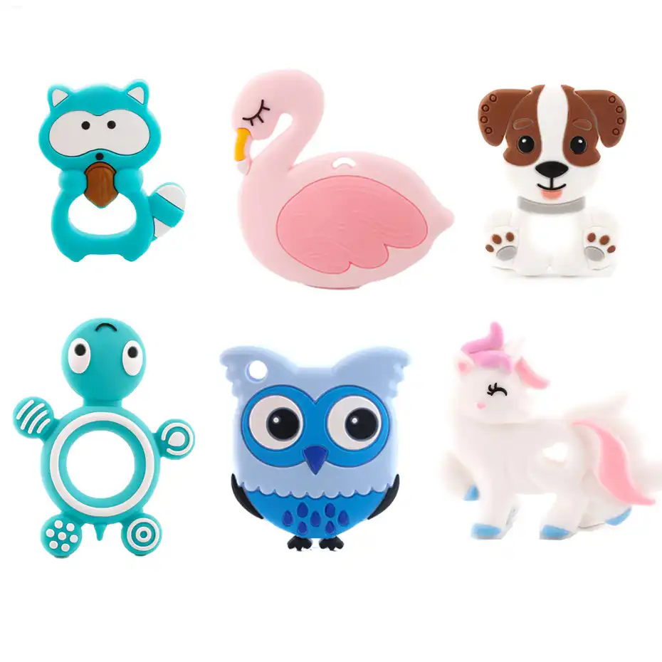 baby silicone teething toys