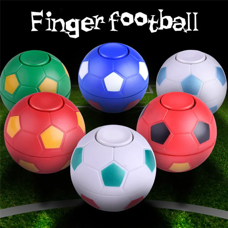

2018 Finger Football Game Hand Spinner Focus ADHD EDC Anti Stress Toy Gyro Toy Gift Toys for Children Funny Ball Toy Xm30