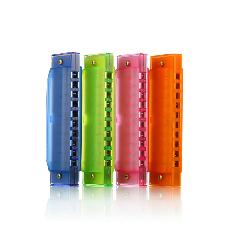 Kids Harmonica 10 Hole Funny Musical Instrument Toy For Children