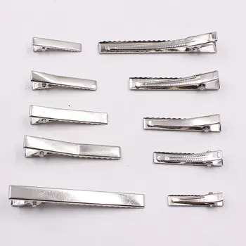 

30 pcs wholesale 3-7.5 cm diy crocodile / crocodile / duckbill hairpin teeth, alligator diy hair bow clip / girl hair