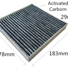 CUK1835 обувь по заводским ценам OEM 88568-B2030 лучшее качество черный карбон воздушный фильтр для TOYOTA 183*178*29 мм CA1402