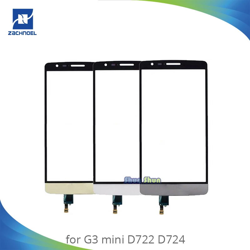 

5.0'' G3 mini Touch Screen for LG G3 Mini G3S D722 D724 Touch Panel Digitizer Sensor Front Glass Lens White Black Gold