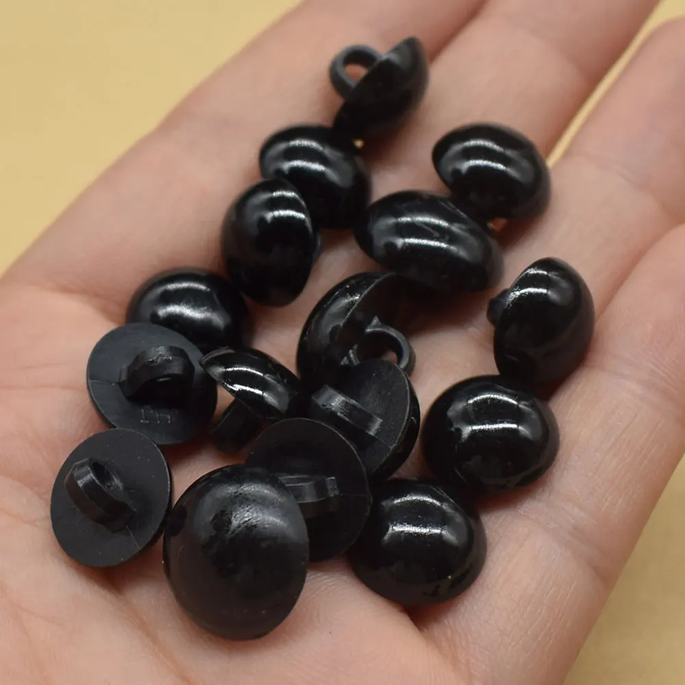 Buy 100PCS Resin Eyes Black Plastic Safety Eyes for