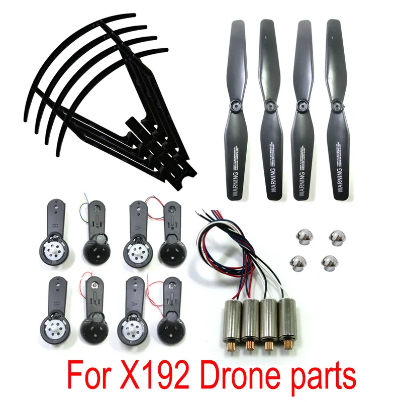 

RC GPS Drone SG900-S X196 X192 Helicopter Quadcopter Spare Parts Fold Wing Arm LED Motor Propeller Fixed Cover Protective Ring