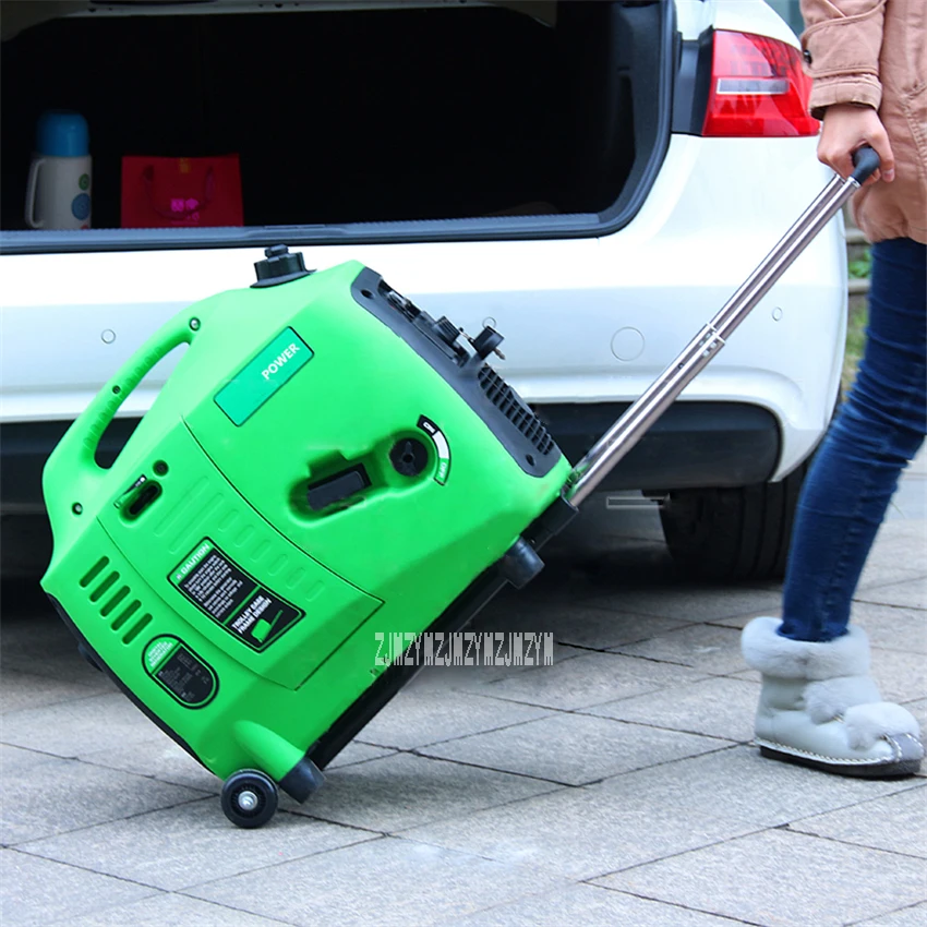 Small Household Car Outdoor Portable Gasoline Generator Low Noise Gasoline Generator Digital Inverter Generator 110V/220V 2600W Small Household Car Outdoor Portable Gasoline Generator Low Noise Gasoline Generator Digital Inverter Generator 110V/220V 2600W