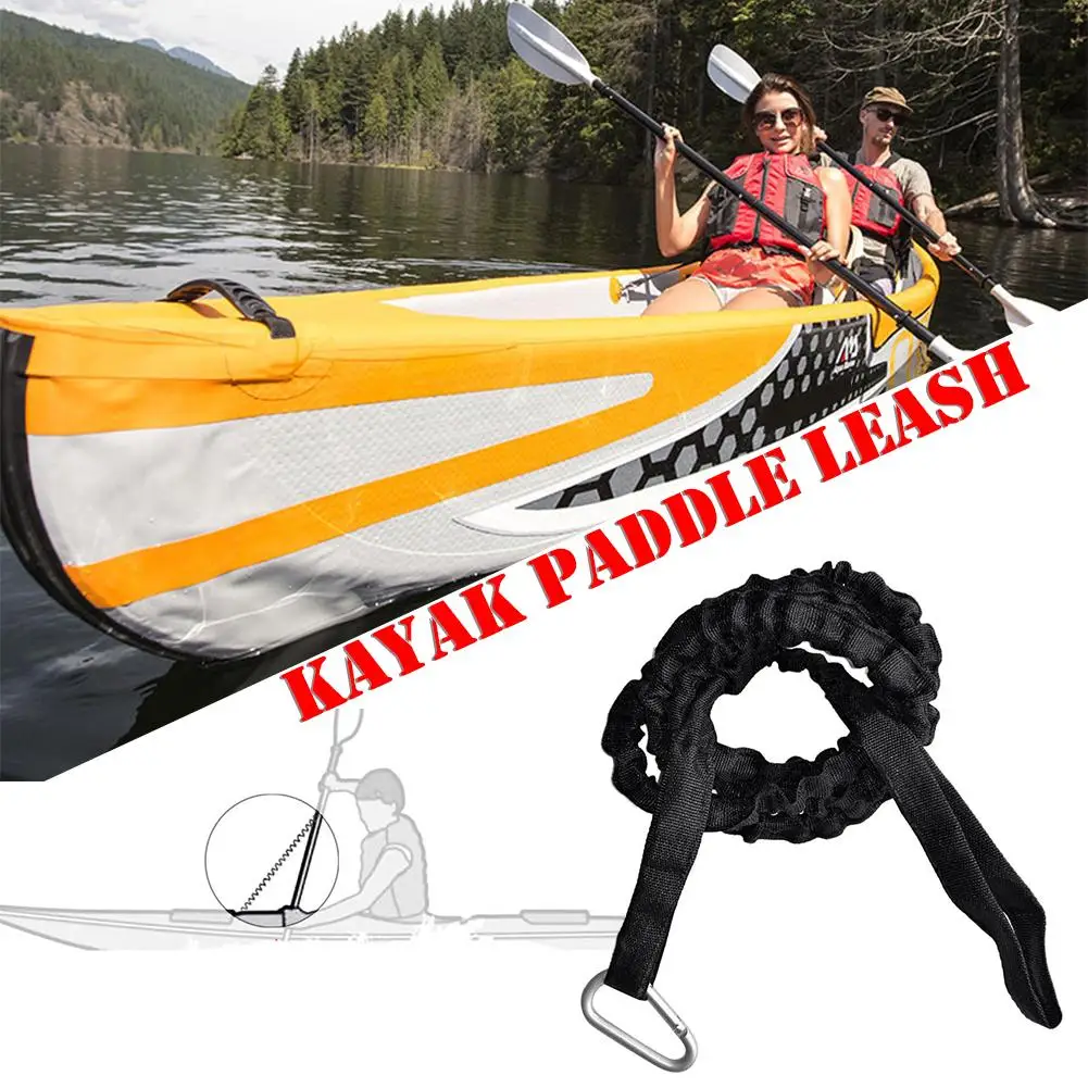 Buy 61.4 "Nylon Kayak Canoe Paddle Leash Fishing Rod