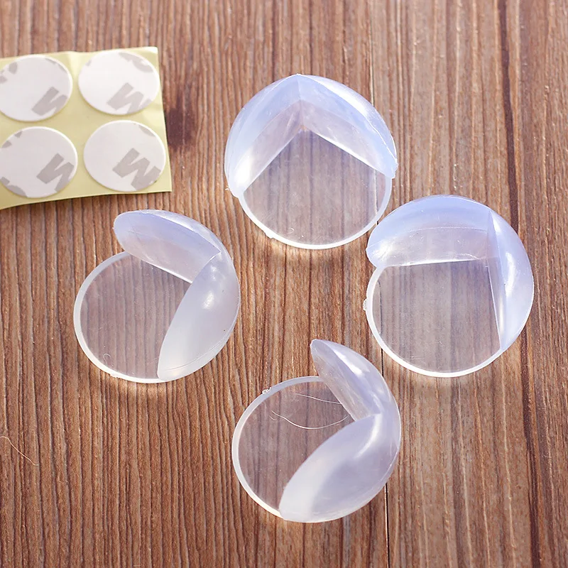 10pcs Baby Safety Edge Corner Children Guards Spherical Collision Angle of Soft PVC Clear Corner Protector