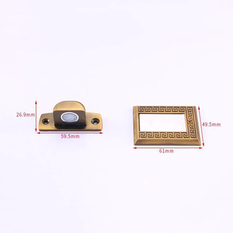 

Floor Door Stopper Zinc Alloy Invisible Wall Protetor Doors Stop Holder for Bathroom Bedroom Kitchen WWO66