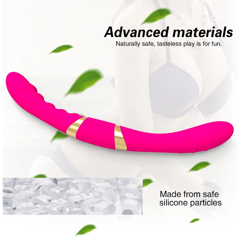 Double Heads Clit Stimulator Vibrator for Lesbian Vagina Massager Dildo Vibrators Female Masturbation Sex Toy for Woman Products (6)