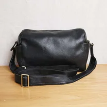 AETOO мужская кожаная сумка через плечо, повседневная кожаная Ретро Молодежная мужская сумка, маленькая сумка из мягкой кожи