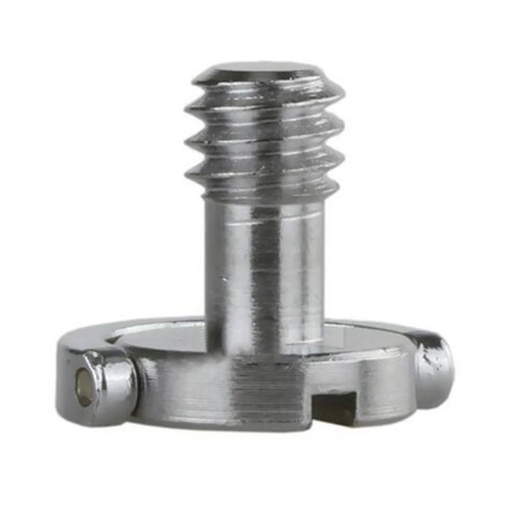 

Captive 1/4" C-ring screw bolt for camera tripod quick release plate