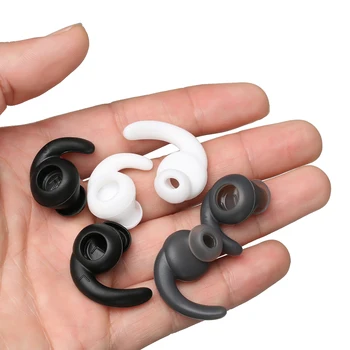 

3Pairs S/M/L Silicone Earbuds Cover With Ear Hook For Sports Bluetooth Headset Earphone Accessories New Design Earplug Protector