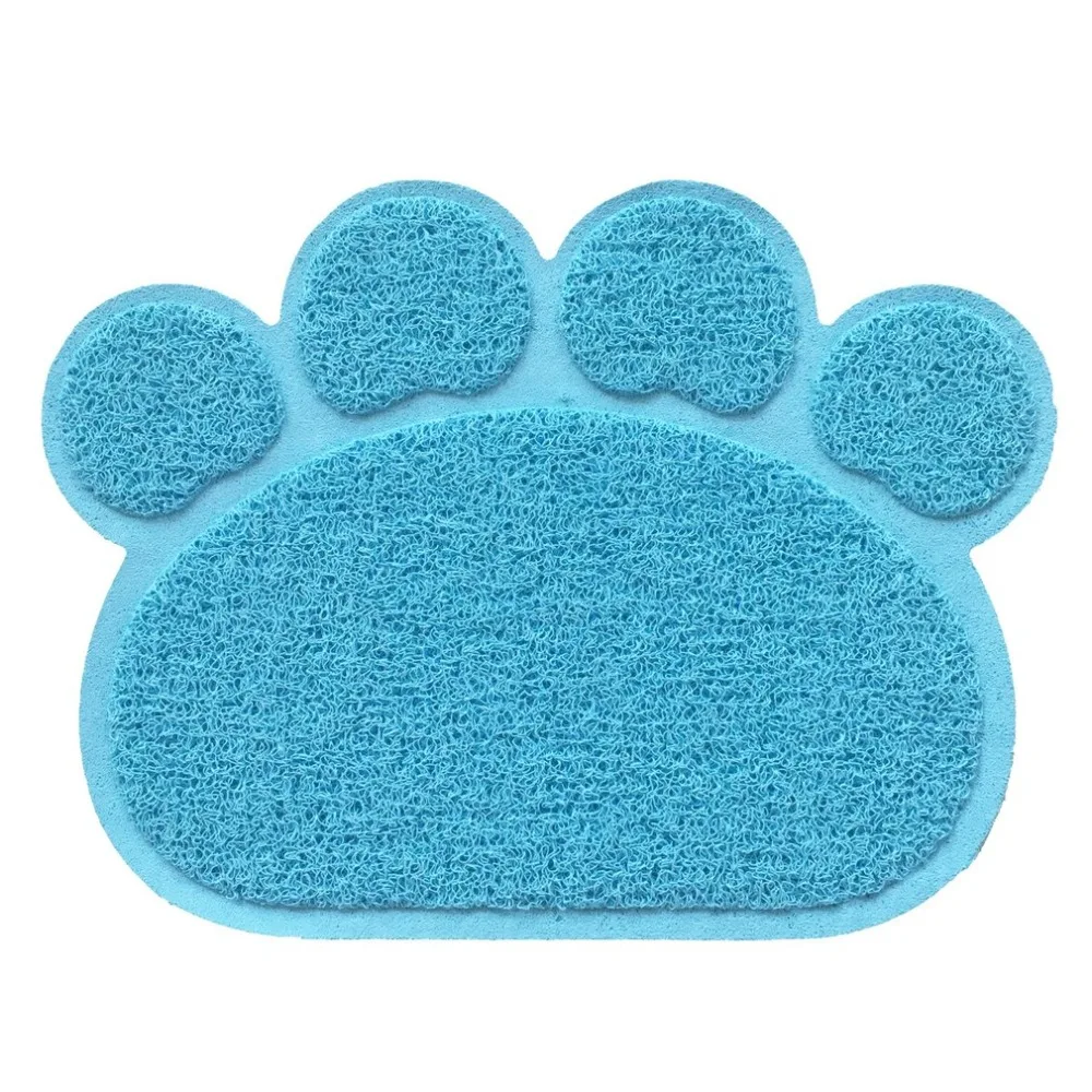

PVC Paw Print Pad Dog Cat Litter Mat Pet Puppy Kitty Dish Feeding Bowl Placemat Anti-skid Waterproof Sleeping Pad